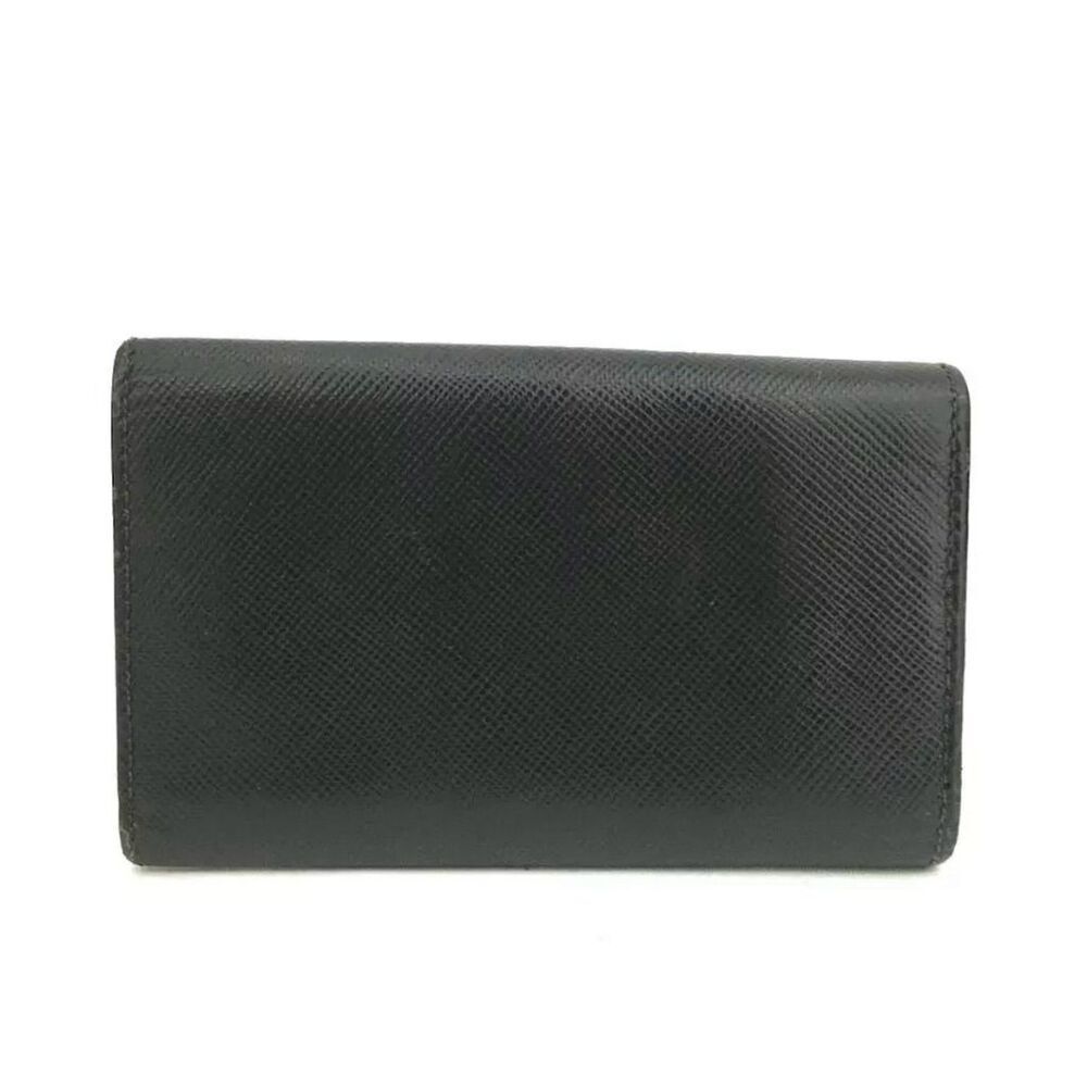 Prada Saffiano Leather Black Key Case Unisex - Picture 4 of 12